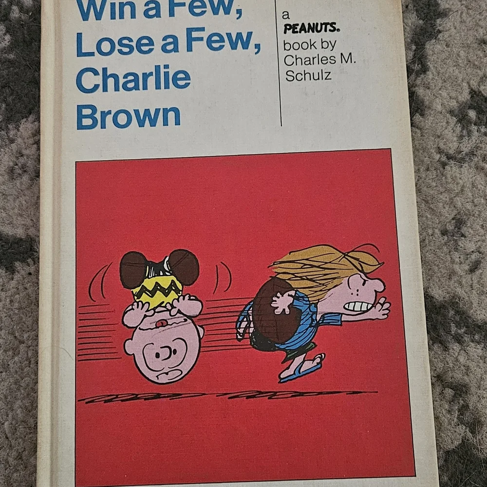 Win‎ a Few, Lose a Few, Charlie Brown Peanuts book Hardcover Charles Schulz 1974